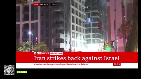 Iran launches ballistic missiles at Israel