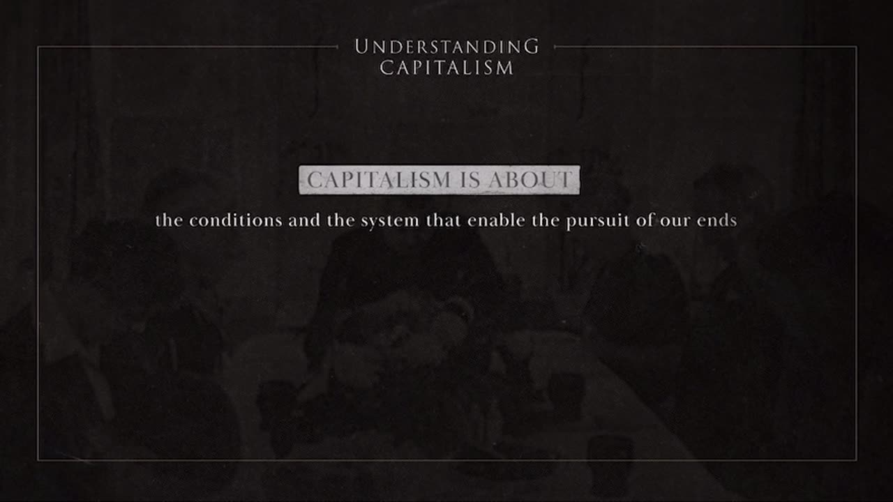 Capitalism- Born of Christian Ethos