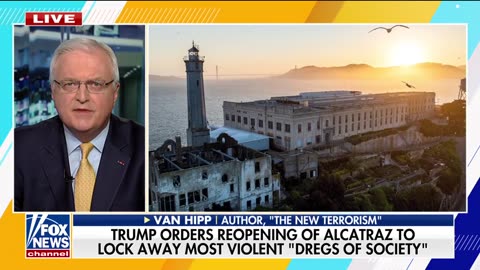 Trump can 'absolutely' reopen Alcatraz, says ex-military lawyer