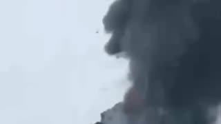🛳️💥 This morning in the waters of the Sea of ​​Japan near Vladivostok, the ship "Merlion"