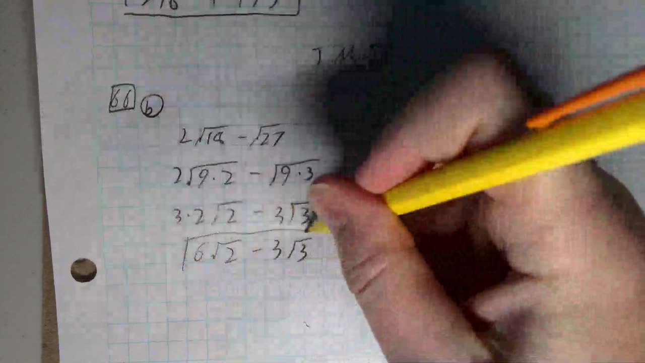Saxon Algebra 1 Lesson 66 (b)