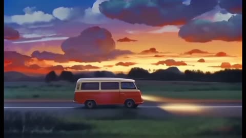 Sunset Drive Aesthetic | Chill Lofi Vibes for Relax & Study