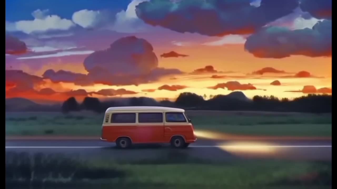 Sunset Drive Aesthetic | Chill Lofi Vibes for Relax & Study