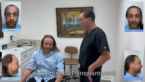 Dr. Brett Bolton Performs MaxHarvest™ Plus Procedure on Patient Matt