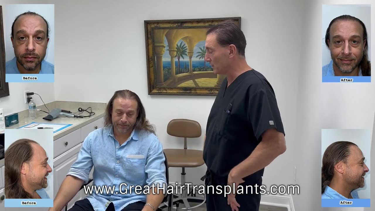 Dr. Brett Bolton Performs MaxHarvest™ Plus Procedure on Patient Matt
