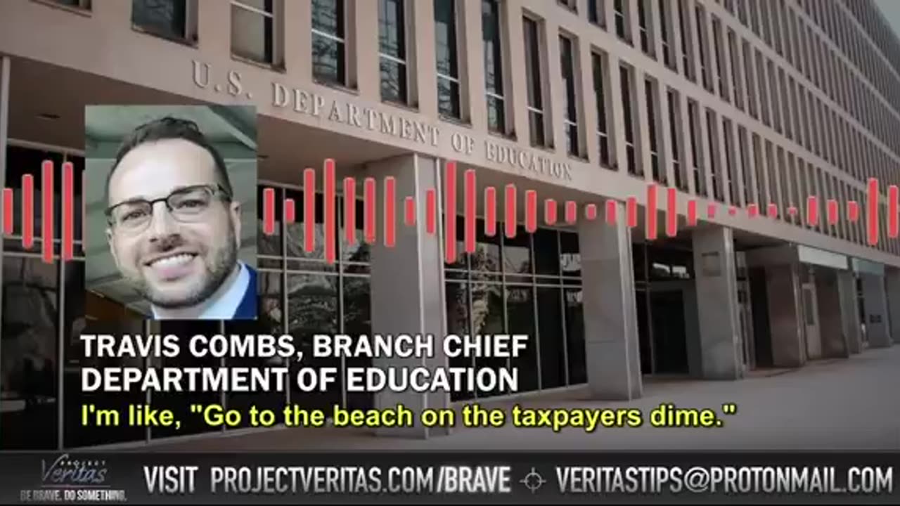 Branch Chief at the Department of Education reveals they are BREAKING POLICY