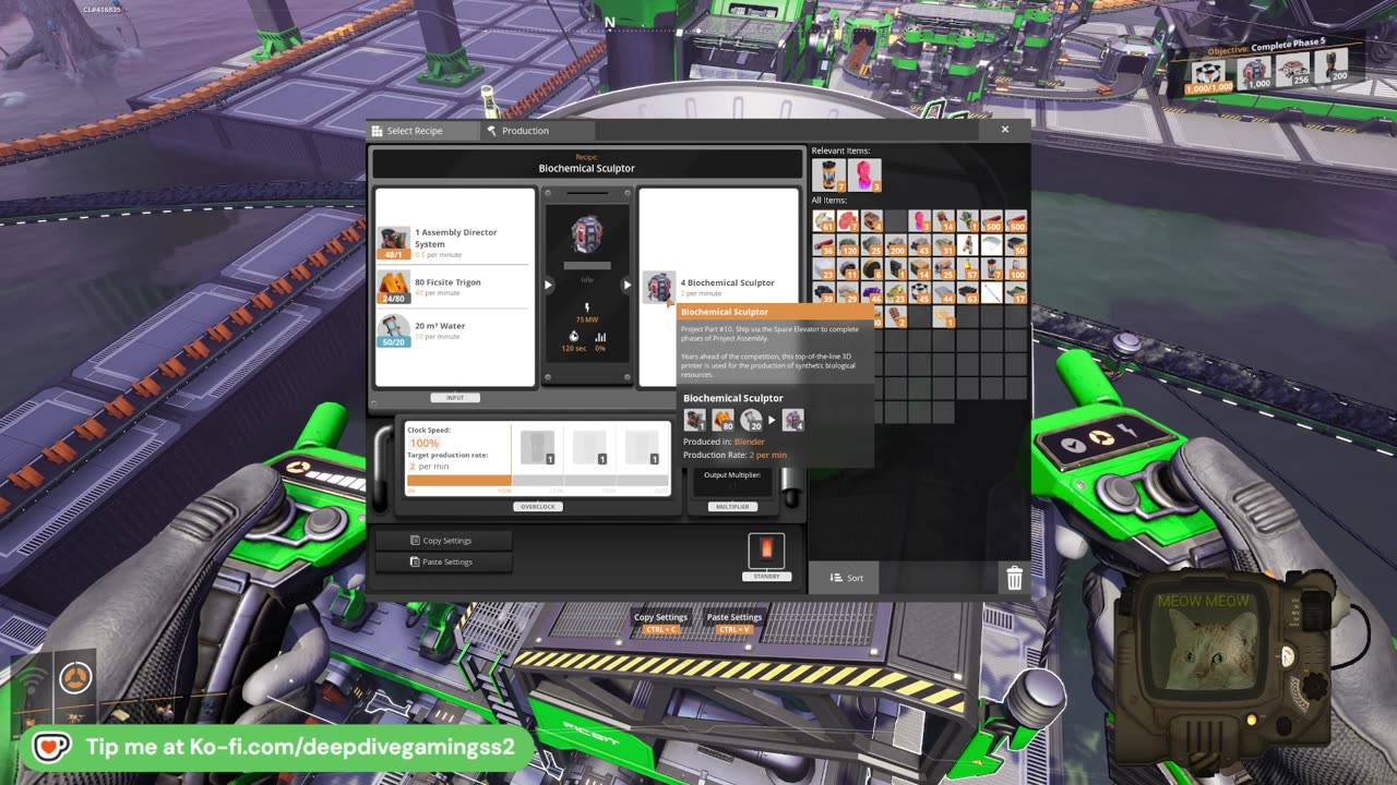 Phase 5 Construction - #Satisfactory