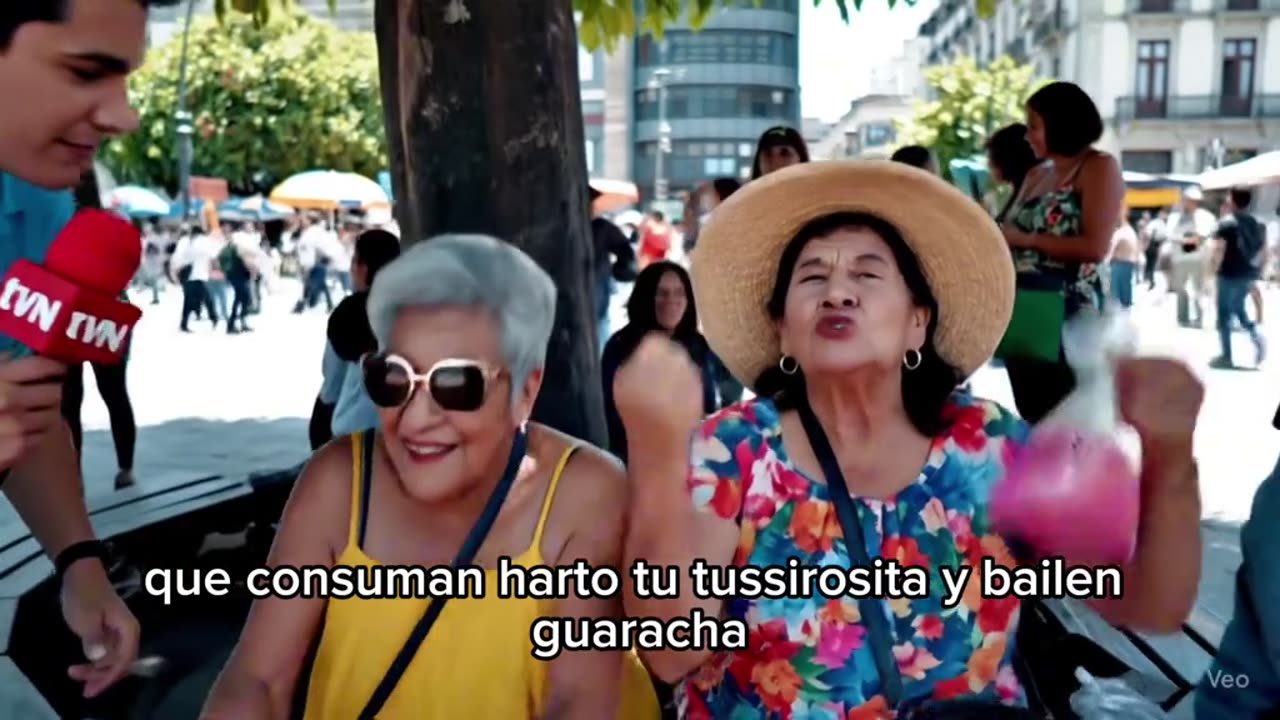 Se sarpó la señora