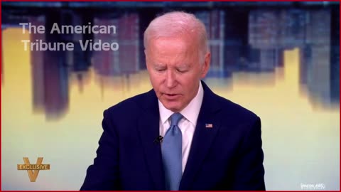 WATCH: Biden Totally Humiliates Himself Live on TV While Trying to Attack Trump