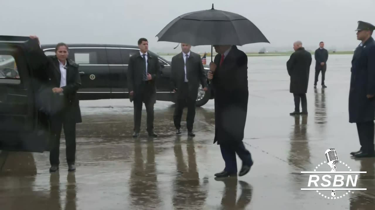 WATCH: President Trump is wheels down in Pennsylvania and heading to the U.S. Steel Rally. - 5/30/25