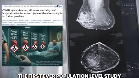 Landmark Study Finds mRNA ＂Vaccines＂ Increase Your Risk of MULTIPLE Cancers