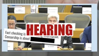 Lead Stories Goes To Brussels: Statement Made During Public Hearing Of European 'Democracy Shield'