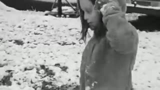My first snow besides sprinkles from the year 2006