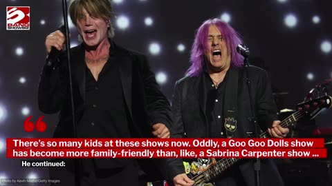 Goo Goo Dolls plan 'slap fights' to 'get the aggression out'