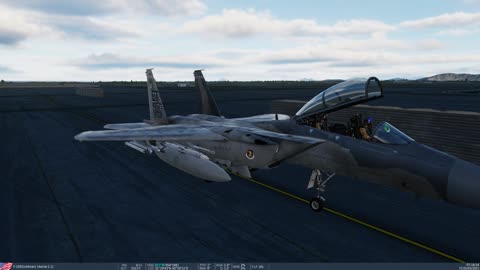F-15EX landing at Kandahar AirBase Afghanistan