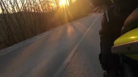 One of the first rides this year