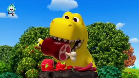 Learn Colours with Dinosaurs Cooking - Colour for kids with Cartoon