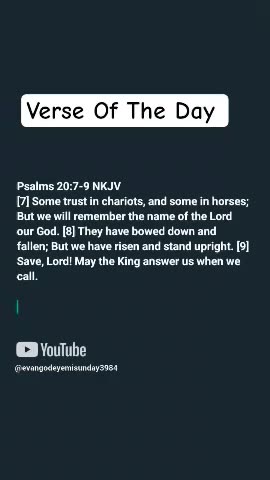 Verse Of The Day