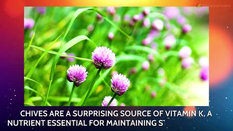 Flourish Naturally with 7 Proven Health Boosts from Chives! G37