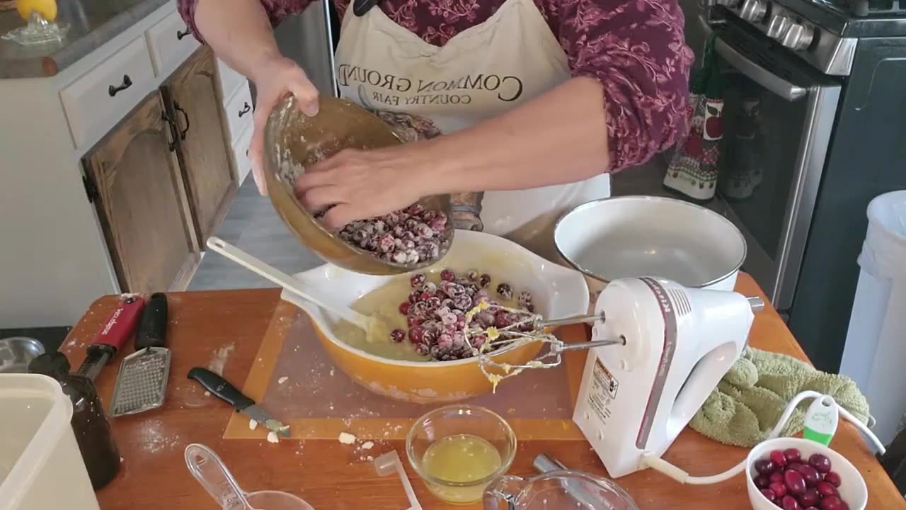 Cranberry Orange Bread