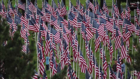 9/11 Field of Flags 2004 - Gresham, Oregon Pt.2 of 2