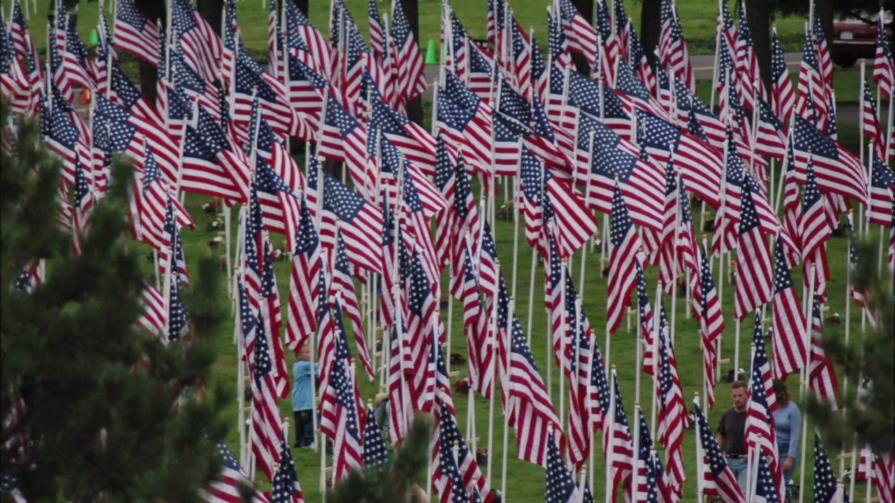 9/11 Field of Flags 2004 - Gresham, Oregon Pt.2 of 2