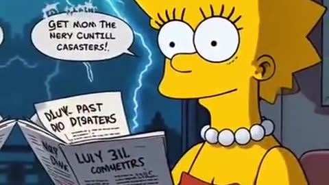 TOMORROW COMES THE WORLDWIDE BLACKOUT 📴 ACCORDING TO THE SIMPSONS