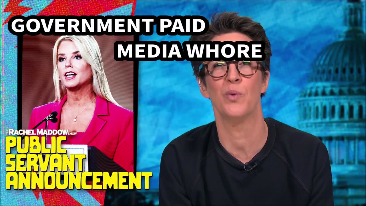 Rachel Maddow’s Public Confession & Claim That She Is A “Public Servant”!!!