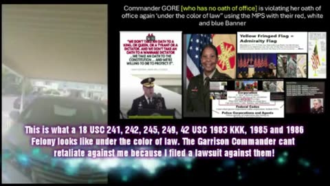 25 THINGS THE UNITED STATES INC FOREIGN CORP & MILITARY CANNOT DO, BUT THEY DO IT - WHY GENERALS?