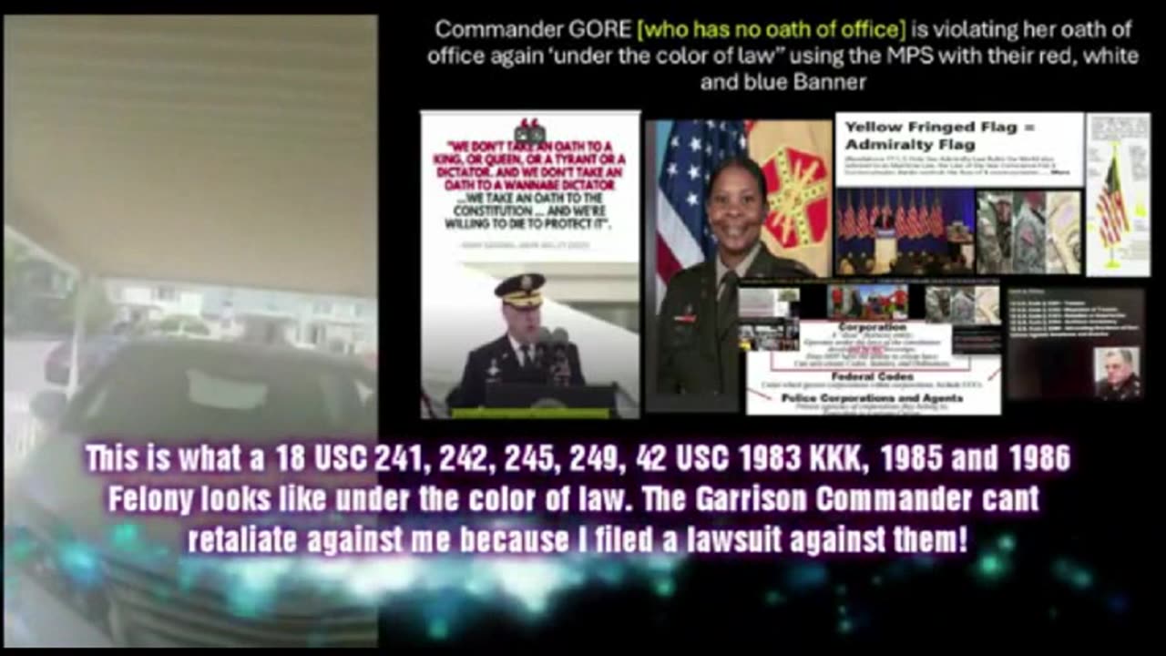 25 THINGS THE UNITED STATES INC FOREIGN CORP & MILITARY CANNOT DO, BUT THEY DO IT - WHY GENERALS?