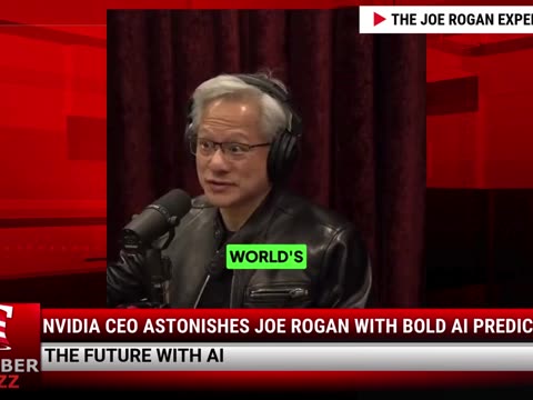 NVIDIA CEO Astonishes Joe Rogan with Bold AI Prediction