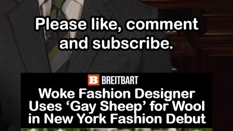 Fashion Designer Uses Gay Sheep for Wool in New York Fashion Debut