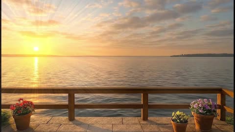 Music by the the Lake in the Morning -lo-fi house for Rest and Relaxation