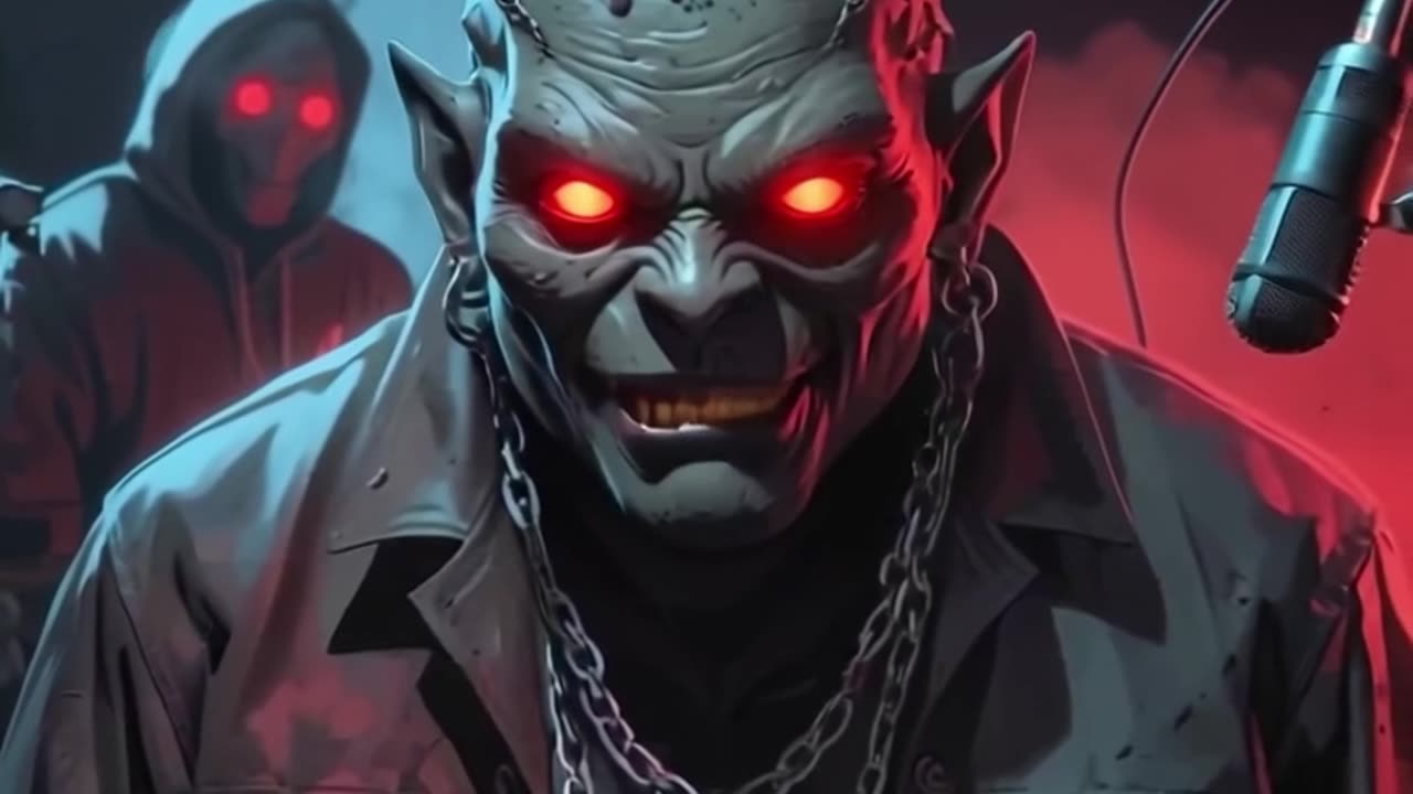 Leonardo_Phoenix_10_A_muddy_humanoid_creature_with_glowing_red_1.mp4