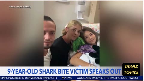 9-YEAR-OLD SHARK BITE VICTIM SPEAKS OUT
