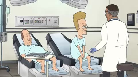 Beavis and Butthead being dad