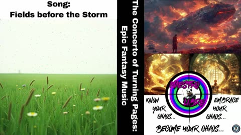Fields before the Storm | Calm Guitar & Flute Ambience for Focus & Study
