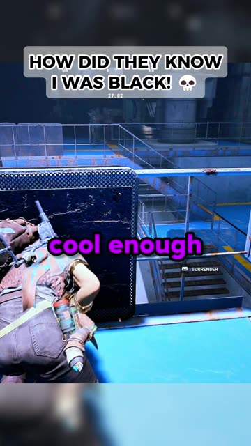 Did he sense my skin color!? 💀