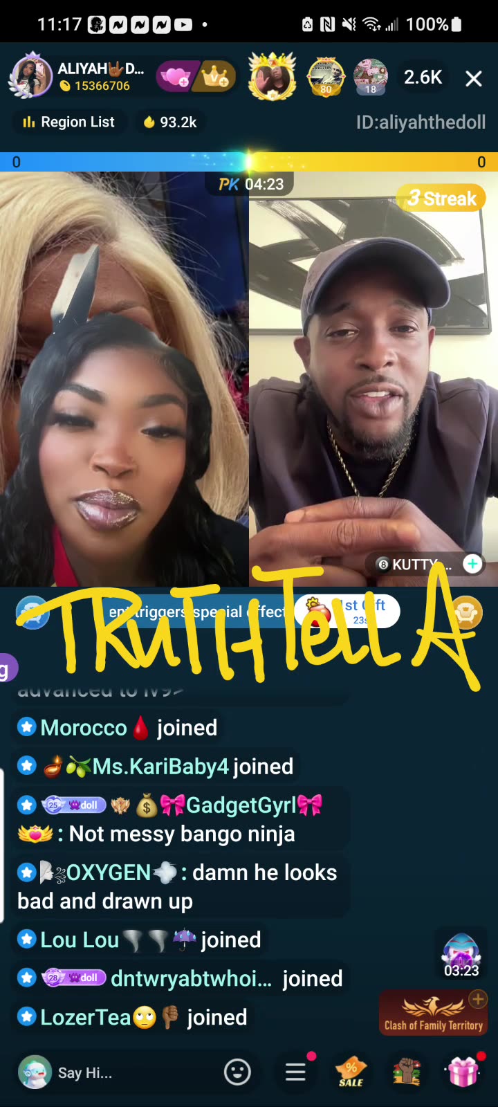 WHATS TEA WITH MADAM LO SATURDAY MORNING LIVE THEN LIYAH THE DOLL LIVE WITH KUTTY