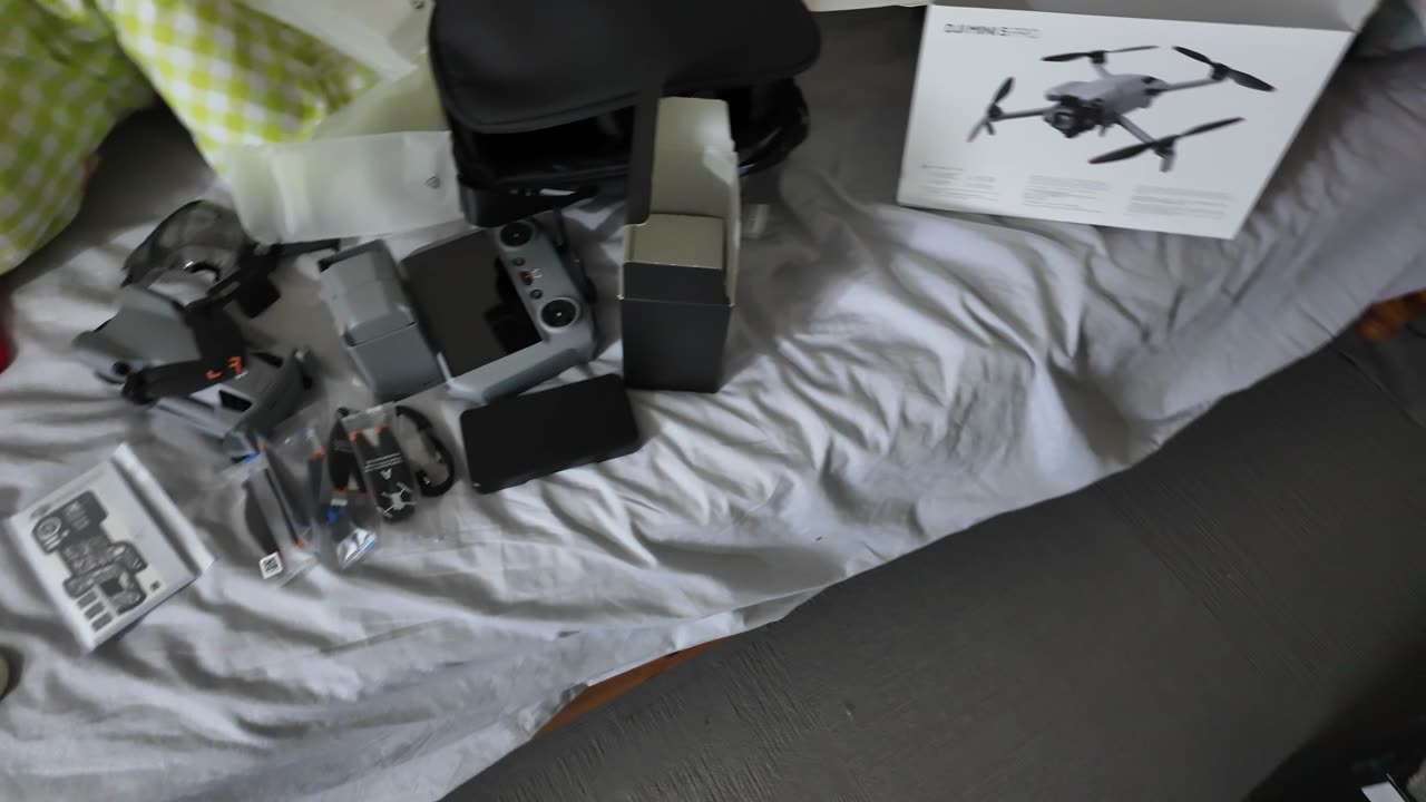 Unboxing my new DJI Mini 5 Pro drone so new AV receiver will have to wait a few months now