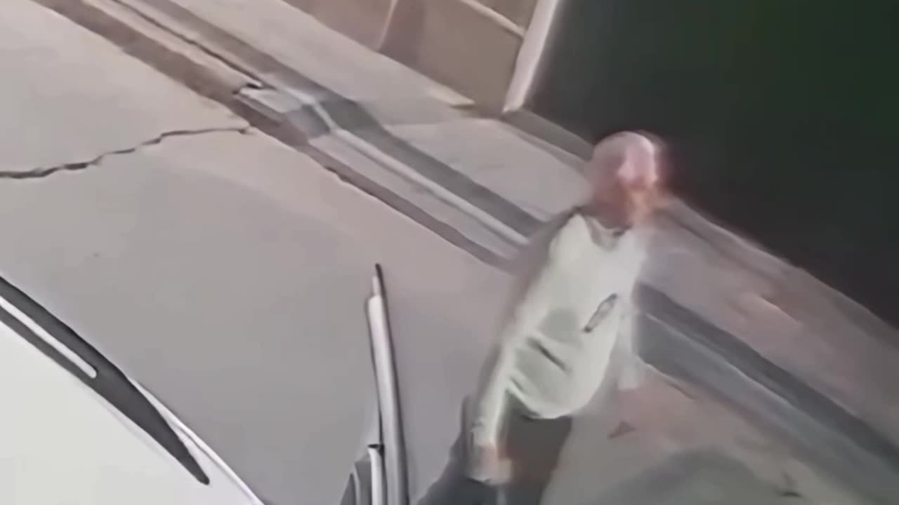 Old Man Opens Fire On Carjackers