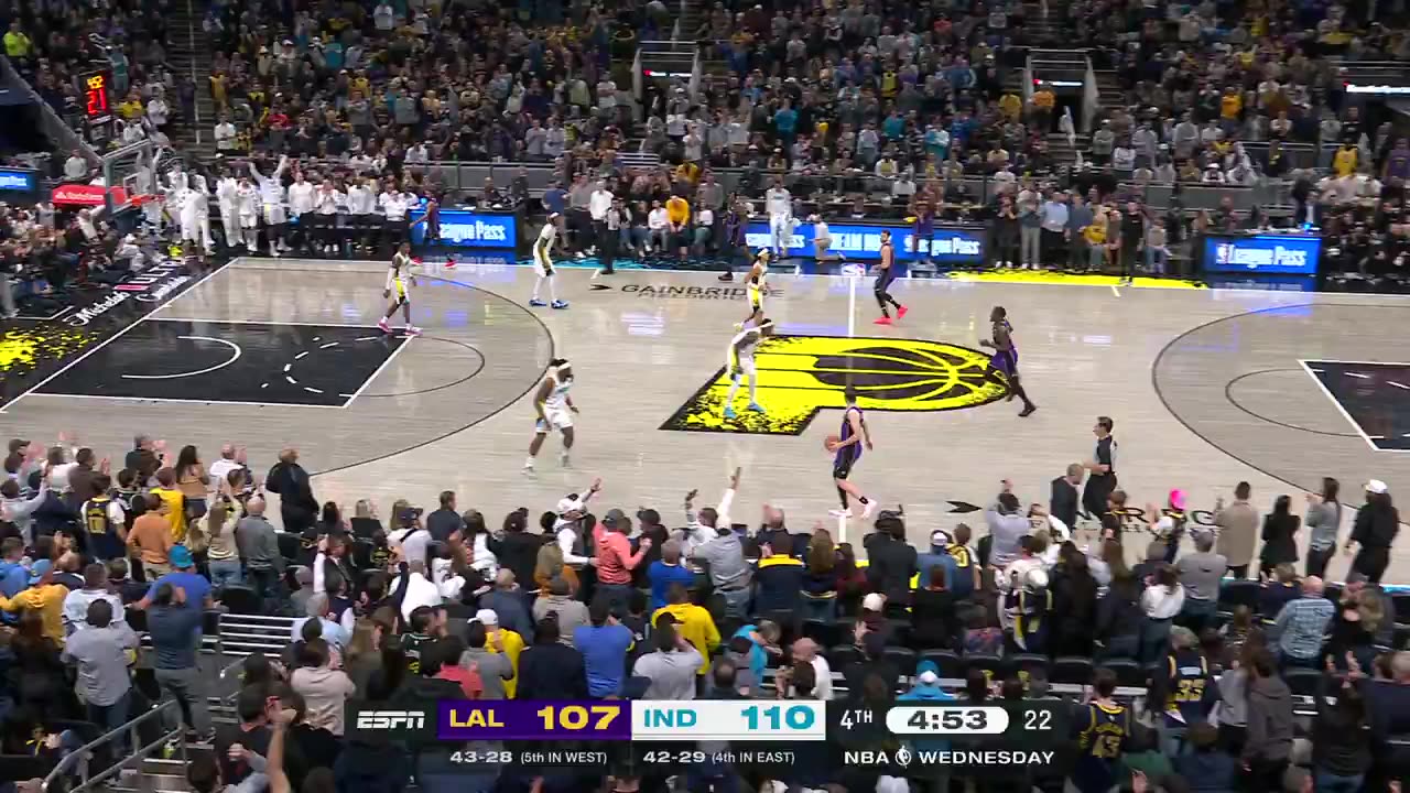 NBA - MYLES TURNER FOR THE LEAD. LUKA RESPONDS.