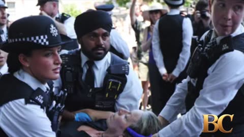 More than 70 arrested at U.K. protests in support of banned group Palestine Action