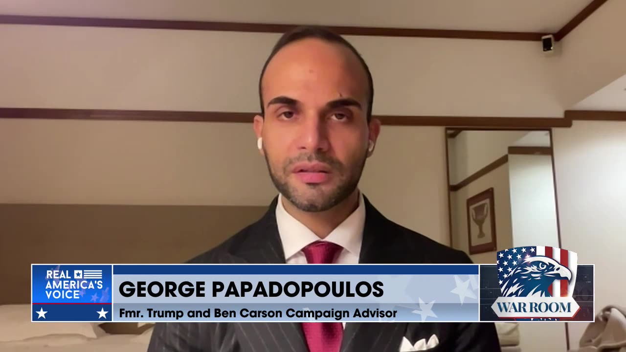 GEORGE PAPADOPOULOS: I Was Just Recently In Moscow, And Expectations Are Very High For A Peace Agreement Between Russia And Ukraine With The Backing Of The United States