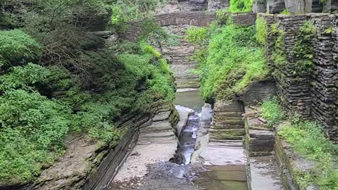 Treman State Park Gorge Trail: Final Waterfall Part 2