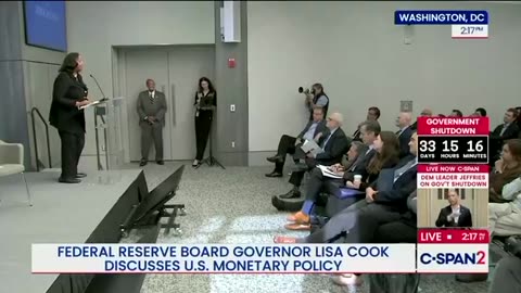 Fired Federal Reserve Governor, Lisa Cook, PUBLICLY discusses her alleged Mortgage Fraud.