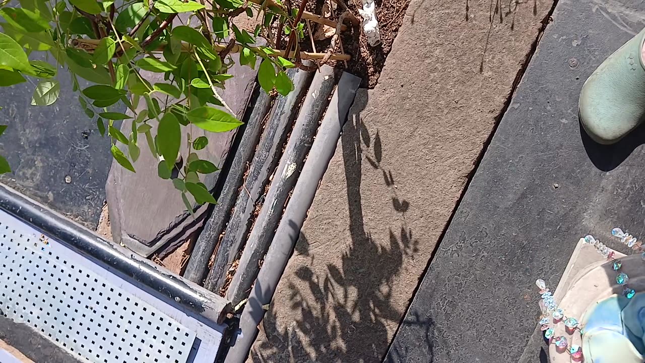 A weighted grave became an alien portation grid