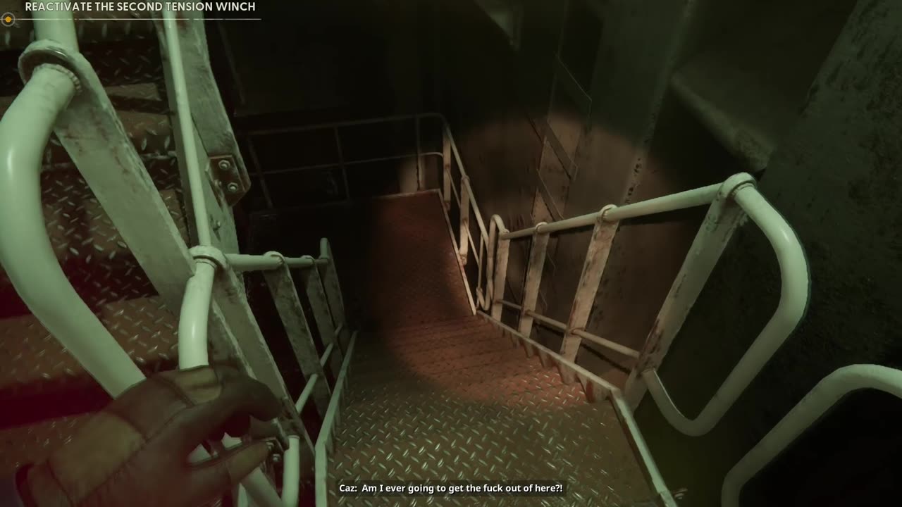 Another Poor sap being assimilated by the "thing".