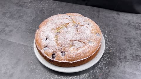 Easy Cherry Cake with Sour Cream – Soft, Juicy & Full of Flavor!