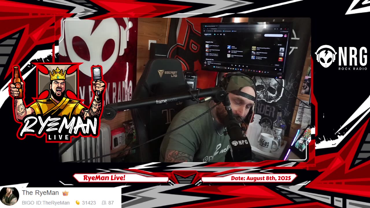 RyeMan Live! - August 8th, 2025